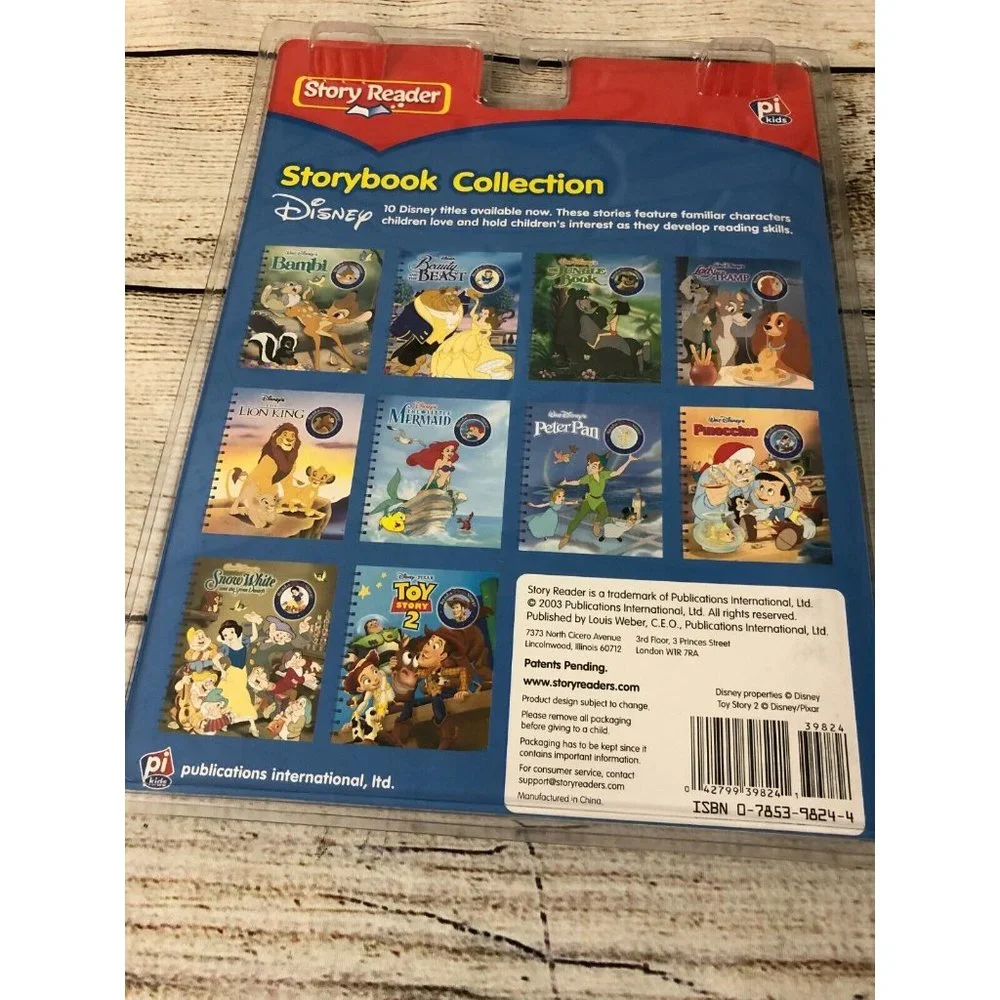 Disney Story Book‎ Reader Storybook Beauty The Beast Interactive Cartridge NWT